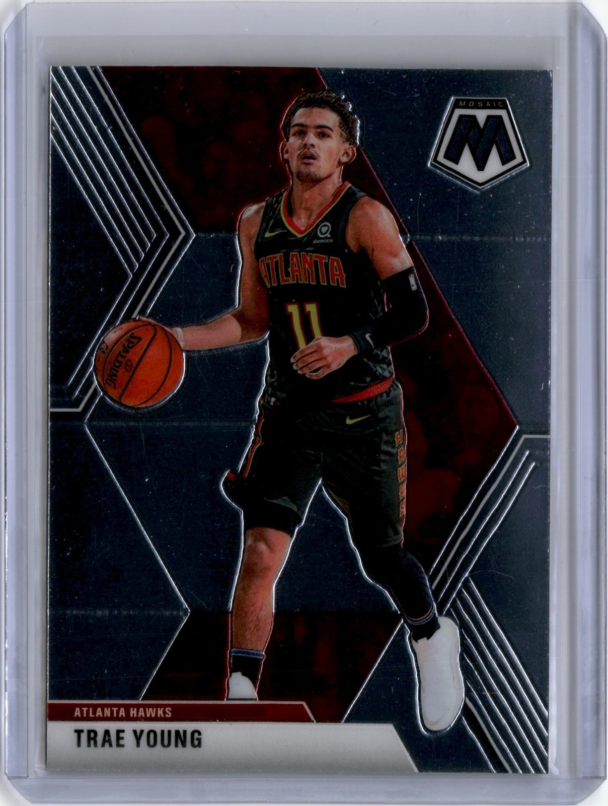 2019-20 Panini Mosaic Trae Young #182