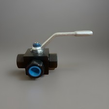 BV3V0500SC Hydraulic Ball Valve 1/2” SAE ORB 3-Way 5000 PSI Made in USA