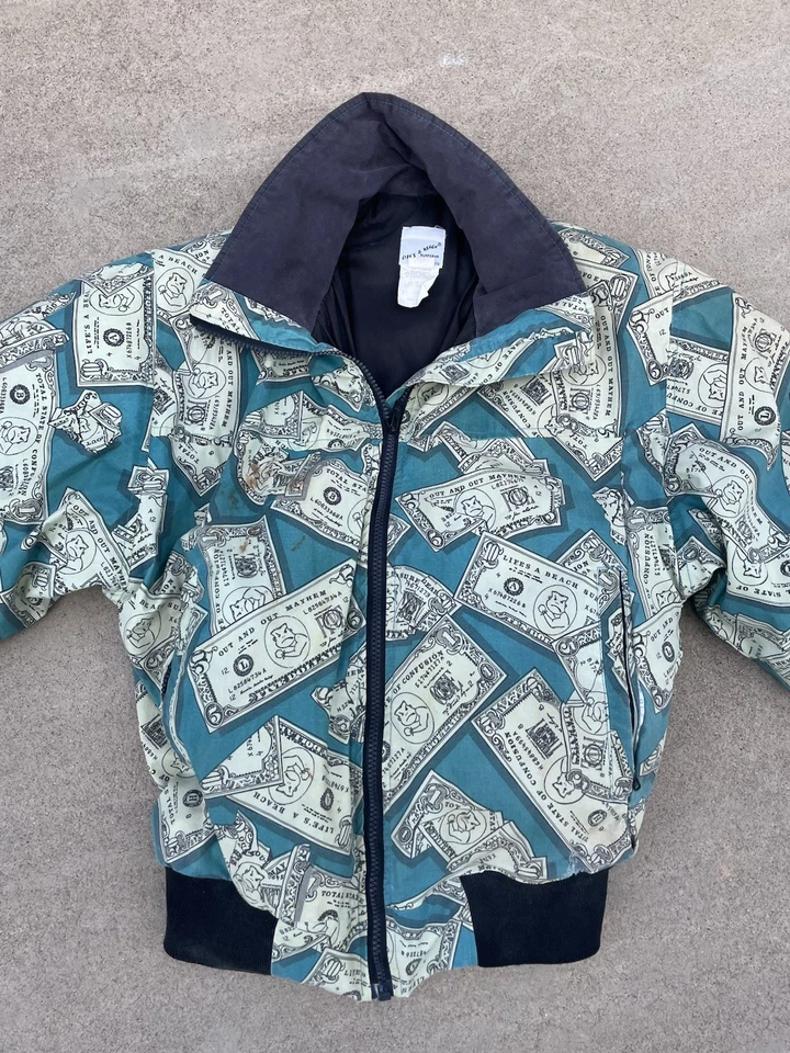 Chaqueta acolchada Life’s A Beach Bad Boy Club de colección EXTREMADAMENTE RARA Foto 2 de 4