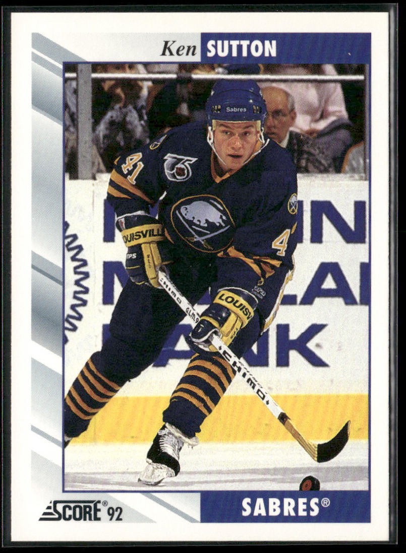 1992-93 Score #292 Ken Sutton