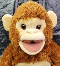 Folkmanis Long Legged Monkey Realistic Hand Puppet Plush Retired HTF RARE - EUC