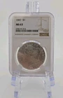 1887 Morgan Silver Dollar $1 - NGC MS63