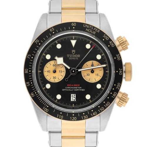 Tudor Black Bay Chronograph 41MM Two Tone Yellow Watch 79363N Unworn Complete