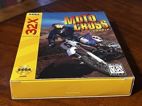 Sega 32X Motocross Moto Cross Championship complete box CIB