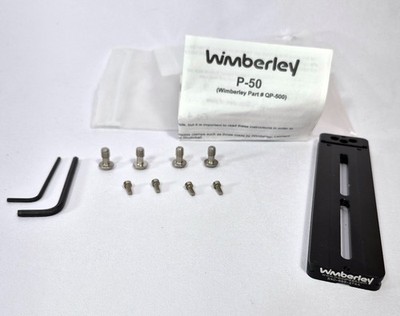Wimberley P-50 Arca-Swiss Style Quick Release Lens Plate P50