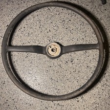 Volkswagen Vw Bus Westfalia 76-79 Steering Wheel Black Removed From A 1976 Westy