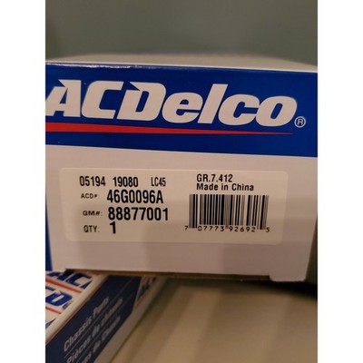 46G0096A ACDelco Advantage GM88877001 Suspension Stabilizer Bar Front
