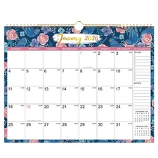 2026 Calendar - 2026 Wall Calendar, Jan 2026 - Dec 2026, 12" x 15", Wall Cale...