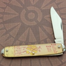 Buffalo Bill Commemorative Knife Made In USA CS Single Blade Jack