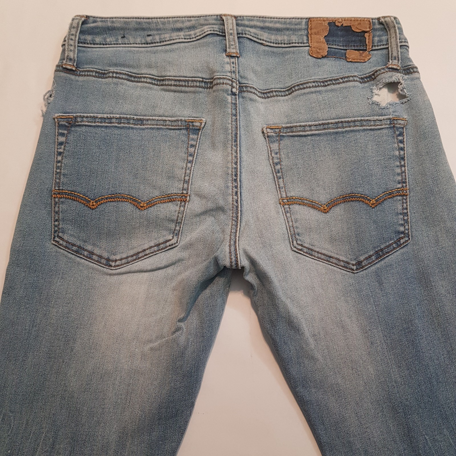 American Eagle Active Flex Distressed Skinny Jean… - image 6