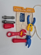 Kidoozie Little Builder Tool Belt Toy Wrench Hammer Screw Driver Bit Pliers