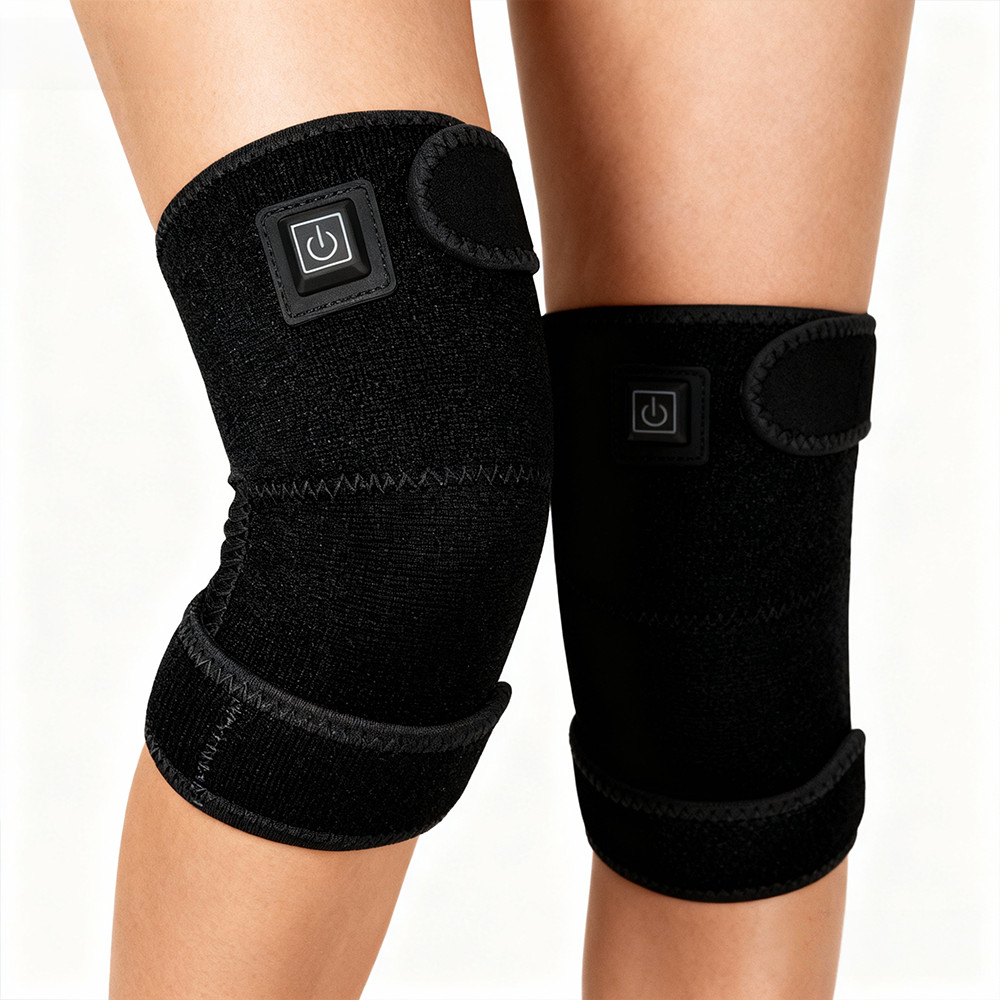 Heated Knee Massager Rechargeable Electric Massager for Knee Joint Pain Relief