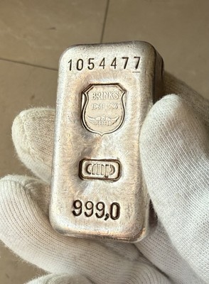 250 Gram Brinks / Engelhard / CMP Silverbar / Pure Silver