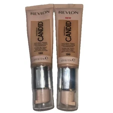 Revlon PhotoReady Candid Natural Foundation #130 Ivory- 2 Pack!