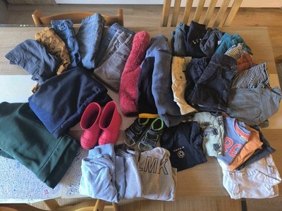 H&M, Jungen Outfit/Set Gr. 98 mehrfarbig: Jeans, Hose, Shorts, Shirt, Sweat