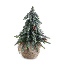 Dekoobjekt Tannenbaum Mit Zapfen Und Schnee H. 20Cm Formano W25
