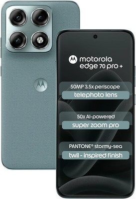 MOTOROLA Edge 70 Pro+ (Stormy Sea, 256GB 12GB RAM) Dimensity 8500 Extreme.