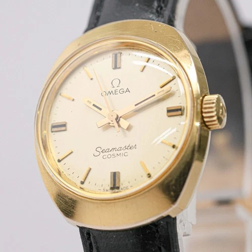 *Working! Needs Service* Vintage 1970s OMEGA Seamaster Cosmic TOOL.102 MT Women