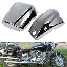 Battery Side Fairing Cover Fit For Yamaha V Star 1100 XVS1100 Custom 1999-2011