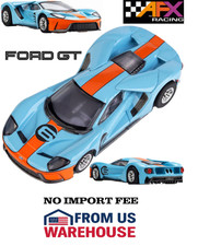 AFX 22052 Ford GT Heritage 6 Gulf HO Slot Car MegaG for Autoworld AFX22052
