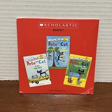 Pete The Cat Audio CD 3 Stories: A Pet, Bad Banana, Too Cool For School - New