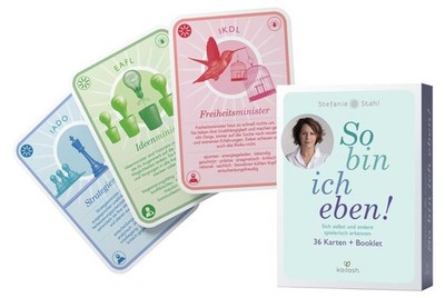 So bin ich eben!: Sich selbst und andere spielerisch erkennen 36 Karten + Bookle