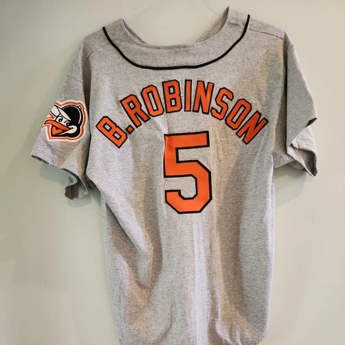 Brooks Robinson Baltimore Orioles Autographed Original Baseball Jersey