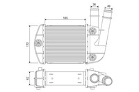 Valeo LadeluftküHler Llk KüHler Aluminium FüR Fiat Panda 1.3 D Multijet 4X4