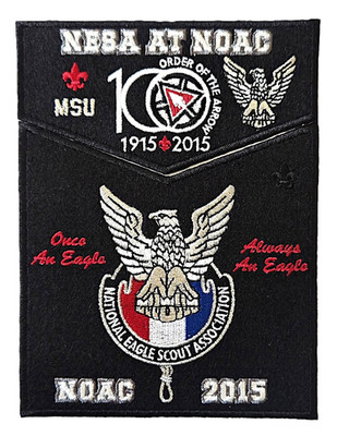 NOAC 2015 National Eagle Scout Association NESA Pocket Flap Patch  OA  BSA