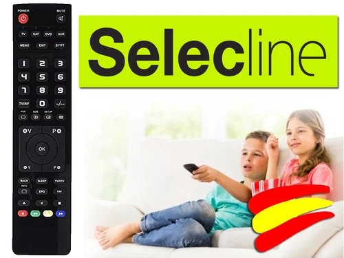 Mando de reemplazo para TV SELECLINE CELED 584 K 19 B 6 - Imagen 1 de 1