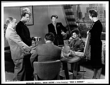 Rosalind Russell + Norma Varden in What a Woman! (1943) ORIGINAL PHOTO M 169