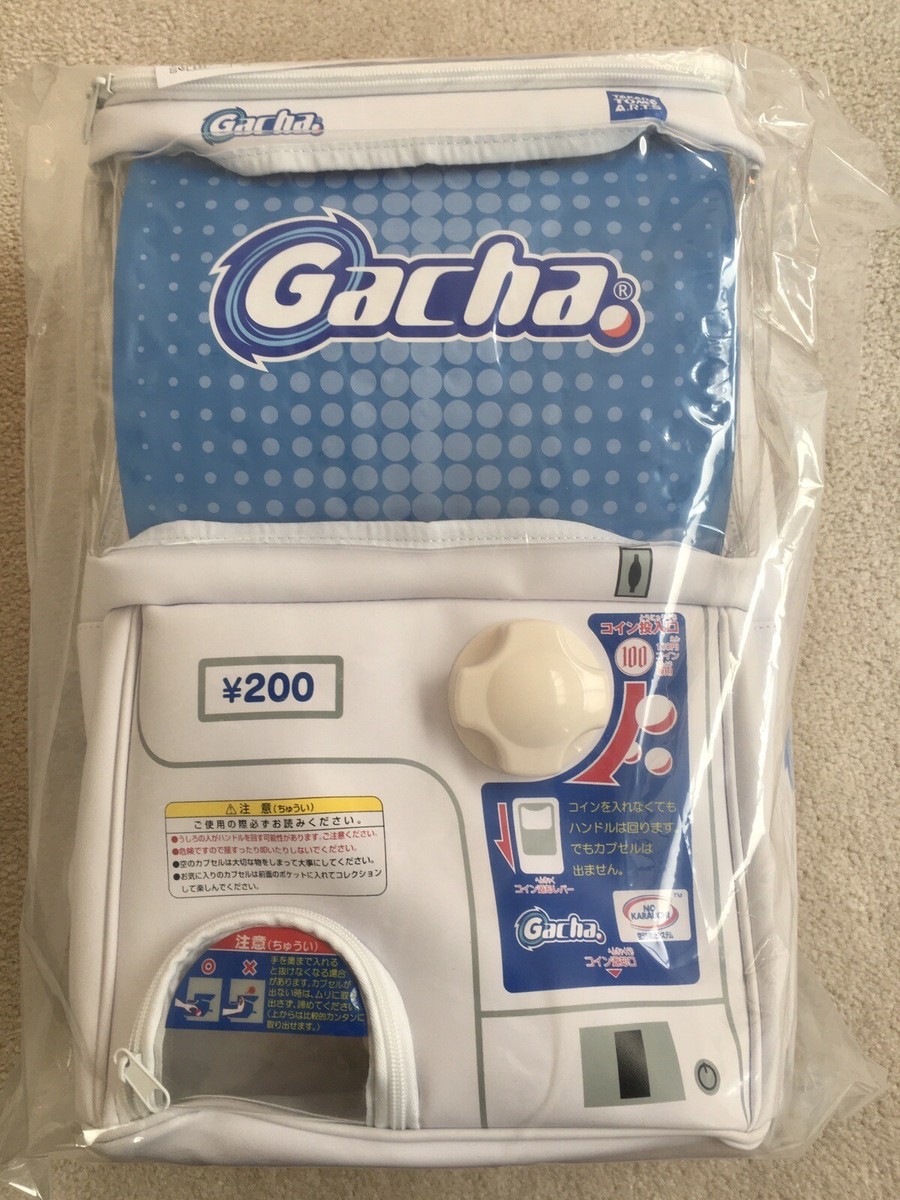 Japan Takara Tomy Arts Showy Gacha Backpack + 10 Gashapon capsules