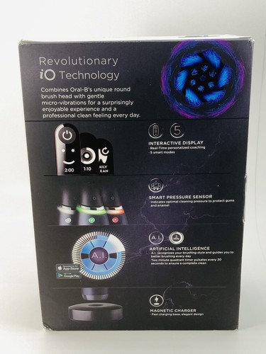 Oral-B iO Series 7 elektrische Zahnbürste mit 1 Ersatzbürstenköpfen, (gebraucht) - Bild 11 von 14