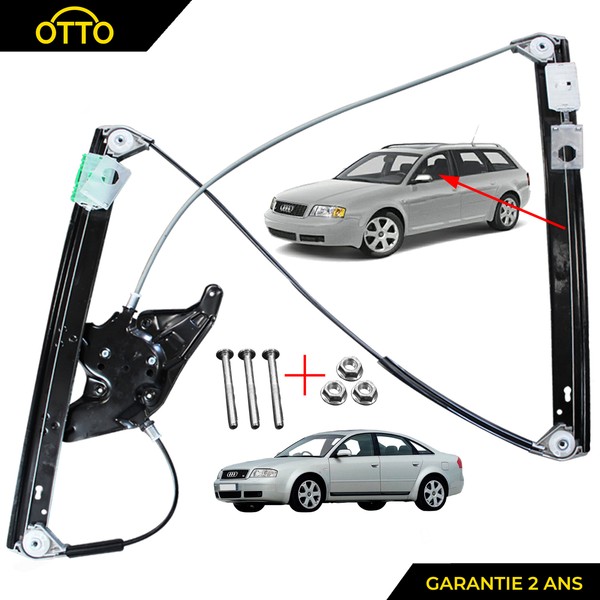 Fensterheber Vorne Links FüR Audi A6 4B C5 Von 1997 A 2004 4B0837461A 4B0837461C-image