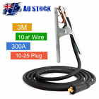 <!--F#f_0-->300A Welding Ground Earth Clamp Clip 3M Cable 10-25 Plug For MIG TIG ARC Welder<!--F/-->