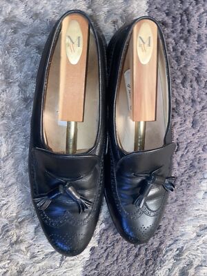 BALLY Mens Tasseled Loafers in Black Leather ITALY MADE Bally Black Leather Loafers Tassels Men main image 4