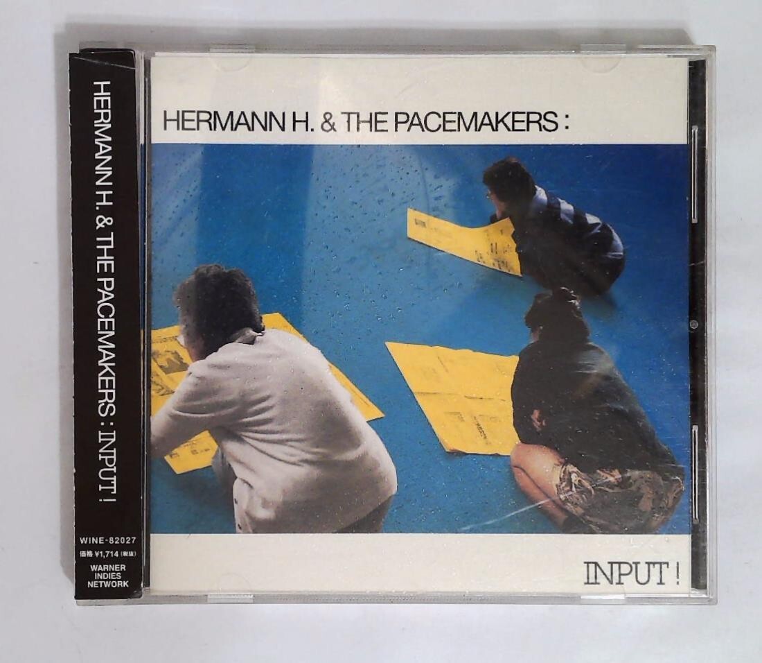 Hermann H.&The Pacemakers – Input! WINE-82027 JAPAN CD OBI