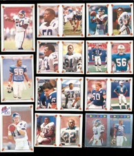 1987 NY Giants Sticker set LAWRENCE TAYLOR HARRY CARSON PHIL SIMMS MARK BAVARO