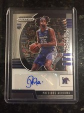 PRECIOUS ACHIUWA 2020 PRIZM DRAFT PICKS BASKETBALL ROOKIE AUTO - Memphis/Heat