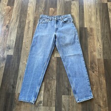 Levi's 550 Blue Jeans W31 L30.5 Relaxed Fit Tapered Leg Made in USA
