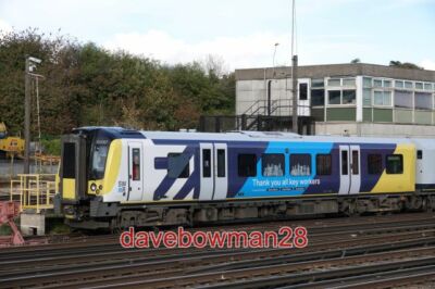 PHOTO  SWR THANK YOU KEY WORKERS LIVERED 450067 PARKED AT BASINGSTOKE BARTON MIL