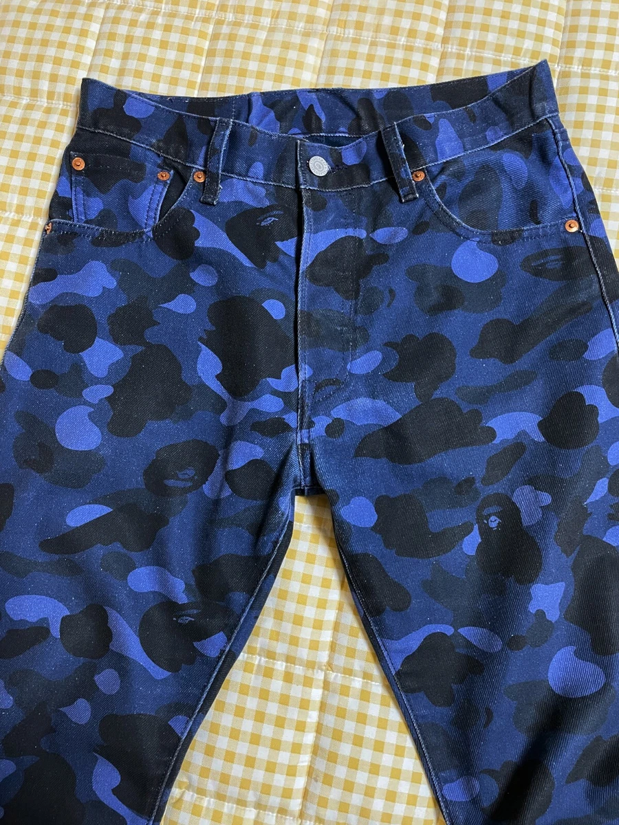 Bape camo store jeans