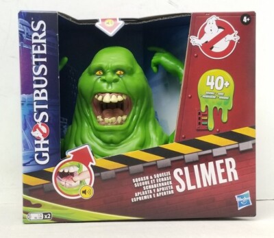 Hasbro 6'' Ghostbusters: Frozen Empire ''Squash & Squeeze Slimer'' Interactive Toy