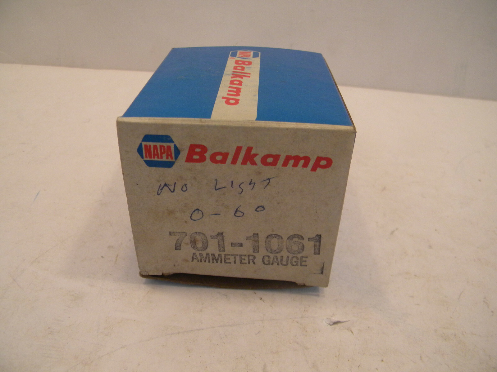 NOS Vintage 2" NAPA Balkamp 7011061 Electric Ammeter Gauge w