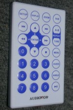 Genuine AUDIOVOX 13642300 Portable DVD Player OEM Replacement Remote Control A3