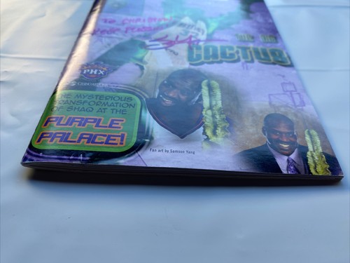 2009 Signed SHAQUILLE O'NEAL Program Booklet~SUNS Vs CAVALIERS~"Keep Flossing";) - Picture 8 of 10