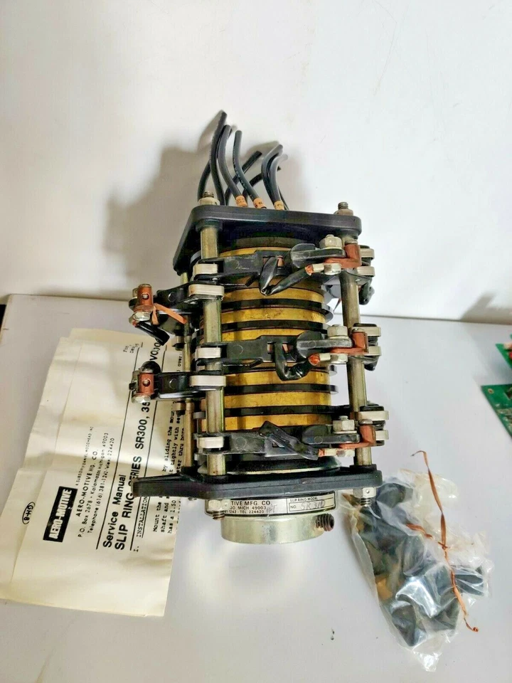 Aero-Motive Slip Ring Assembly Series SR300 35Amp 600V & AG300 - Model SR310 - Image 3 of 4