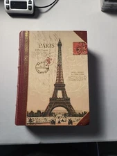 Paris Decorative Hideaway Book/Box - Secret Box- Punch Studio! Large Size!