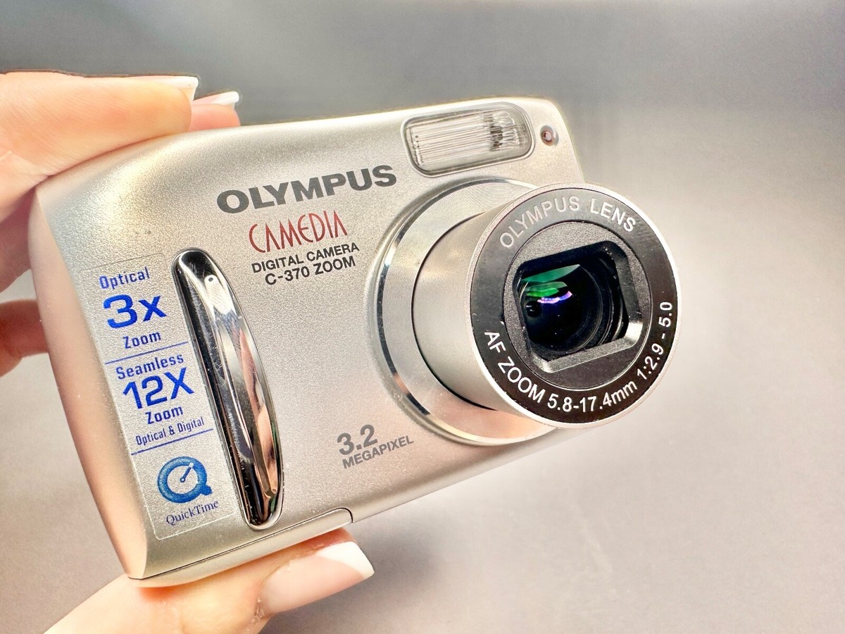 Olympus CAMEDIA C-370 ZOOM Vintage Compact Digital Camera | eBay