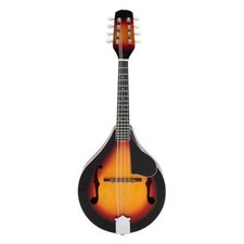 High Quality A Style Elegant Mandolin with Guard Board Sunset Color